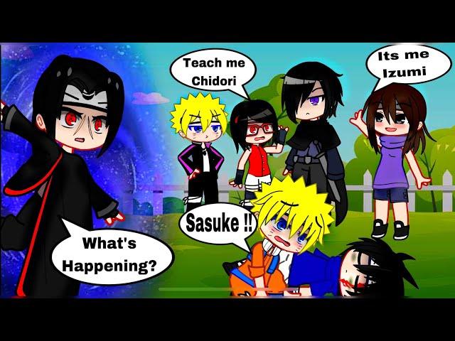 If Itachi goes to the Future || Part 1 || Naruto Timeline AU || Gacha Club