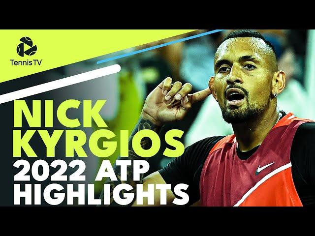 Kyrgios' Best Season So Far? | Nick Kyrgios 2022 ATP Highlight Reel