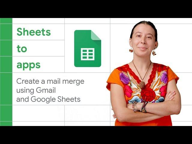 Create a mail merge using Gmail and Google Sheets