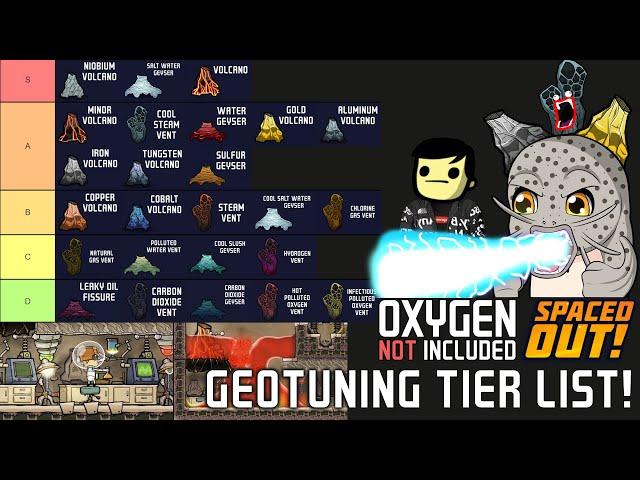 Geotuning Tier List and Guide! (ONI: Spaced Out!)