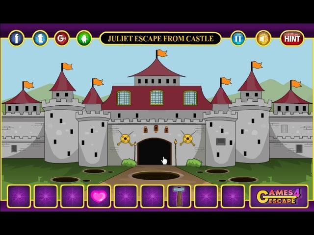 Juliet Escape from Castle Walkthrough - Game Walkthrough