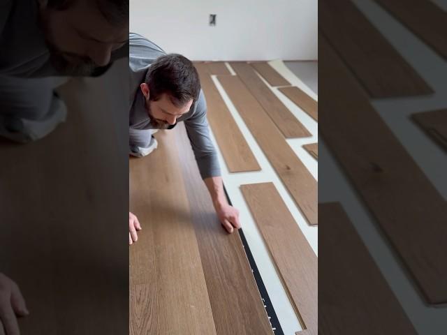 Floating Engineered Hardwood Install​ @Flooret #engineeredwood #easyinstall #flooring