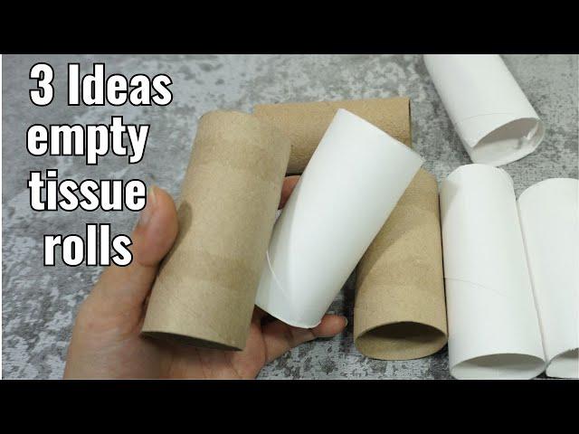 3 Ways To ReUse/Recycle Empty Tissue Roll| Best Out of Waste