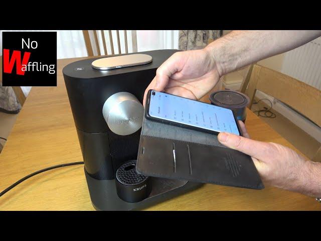 How to TURN OFF and ON Bluetooth on Nespresso Expert Coffee Machine
