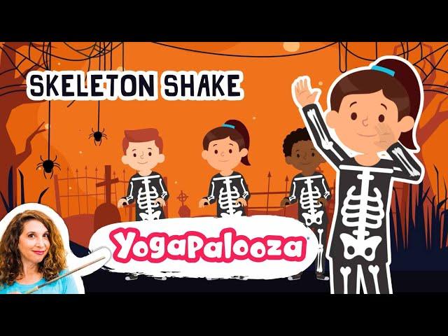 Skeleton Shake! Fun new Halloween Dance for kids from @yogapalooza