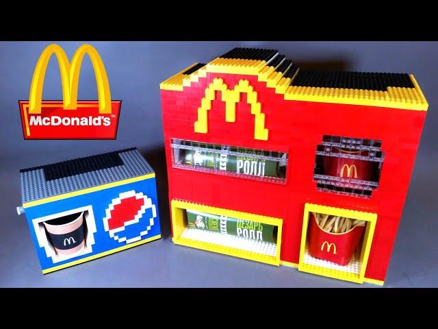 Giant LEGO McDonald's  Machine