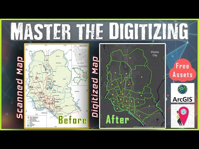 Master the Digitizing in 15 Minutes | ArcGIS In-Depth Tutorial