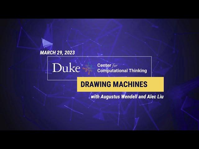 Drawing Machines