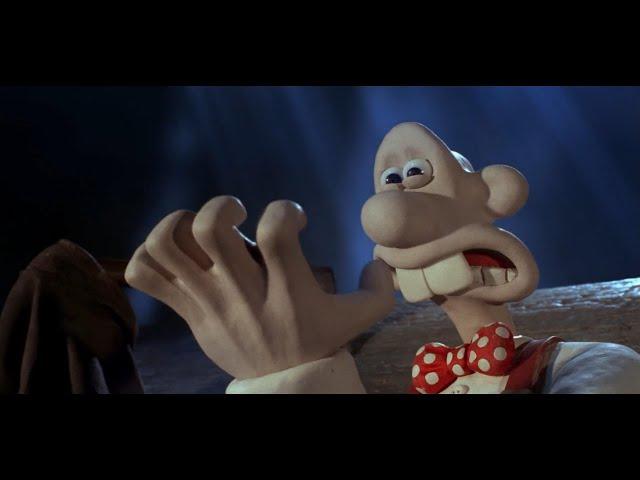 Wallace and Gromit: The Curse of the Were Rabbit - Wallace's transformation