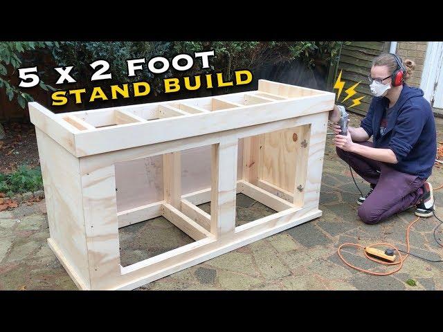 Building an Aquarium Stand (5'x2'x2') - Part Two