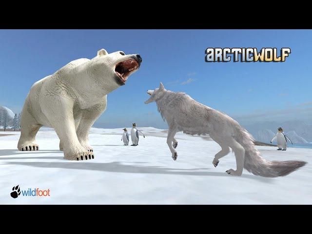 Arctic Wolf Simulator  - By  Wild Foot Games - Adventure - Google Play(Super HD Quality)