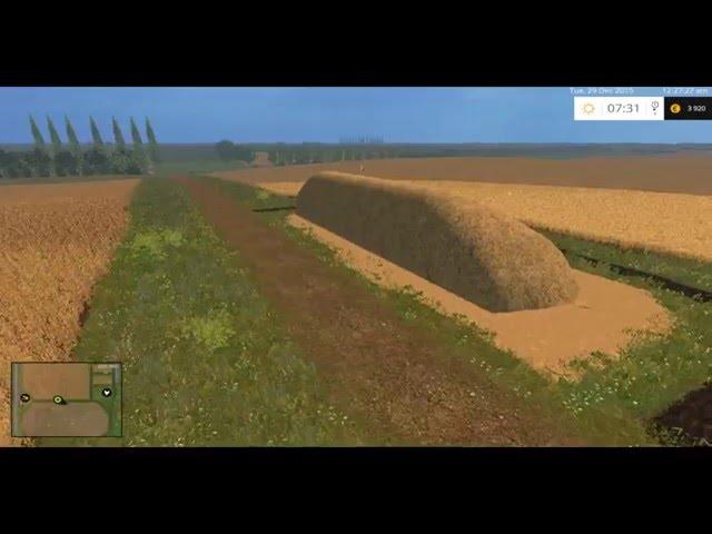 Farming Simulator 2015 карта Янова долина  обзор