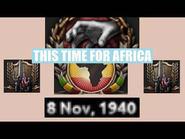 HOI4 Achievement Guide Playthrough - Ethiopia This Time for Africa - Nov, '40