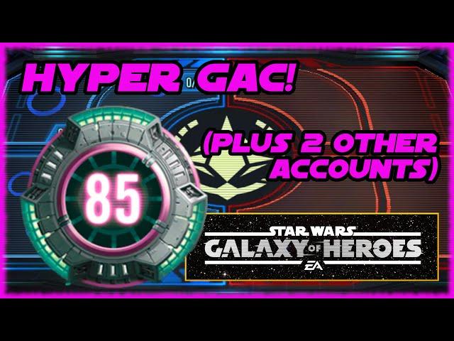 SWGOH Grand Arena - 1st Hyperdrive GAC!