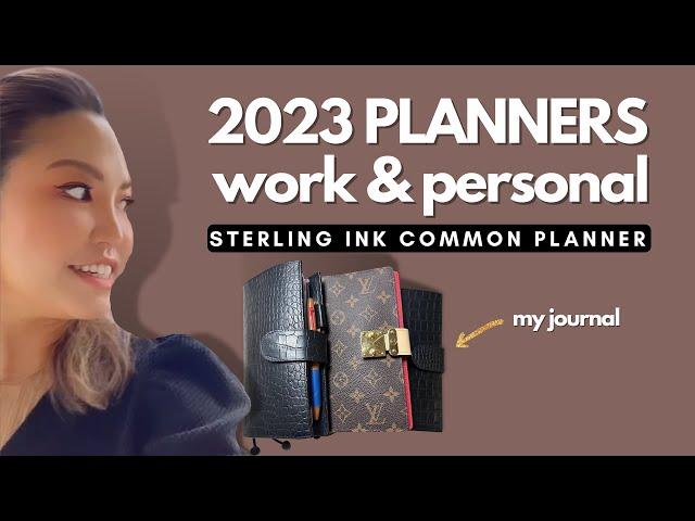 I'm separating work and personal planners. | Sterling Ink Common Planner, Hobonichi Weeks Mega