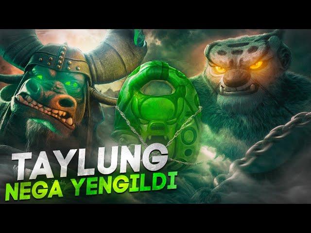 Taylung nega Kaydan yengildi? Kung Fu Panda.