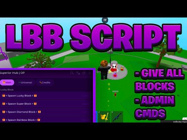 [BEST OP] Lucky Blocks Battleground Script Pastebin - (ROBLOX) *Give All Items*