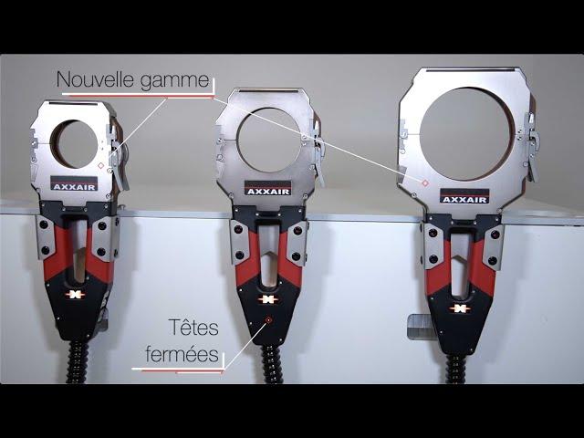 Soudage orbital en fusion simple avec les nouvelles têtes fermées SATFX d'AXXAIR