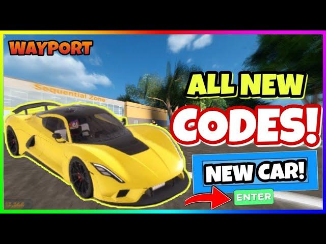 ALL *NEW* WORKING CODES in WAYFORT BETA! New Cars + New Codes [ROBLOX]