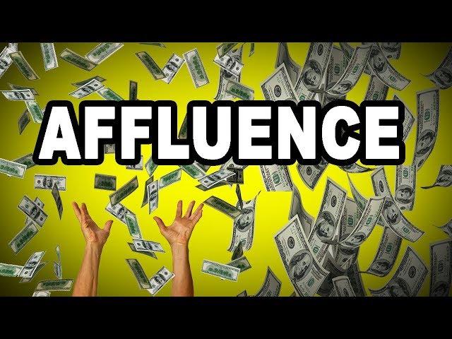 Learn English Words: AFFLUENCE - Meaning, Vocabulary with Pictures and Examples