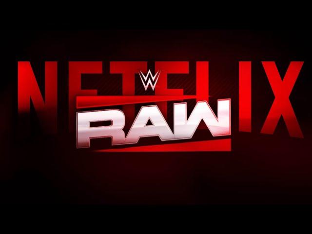 WWE RAW on Netflix: January 6th Intro & Match Card