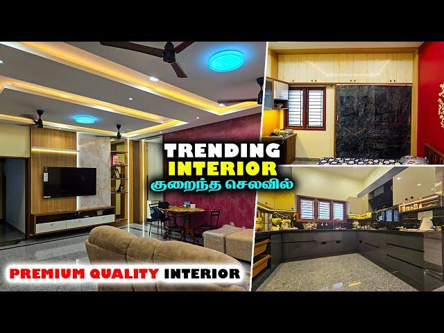 இப்படியும் Interior Design பண்ணலாம் | Premium Modular Kitchen | தமிழ்நாடு முழுவதும் - Mr Eyecatcher