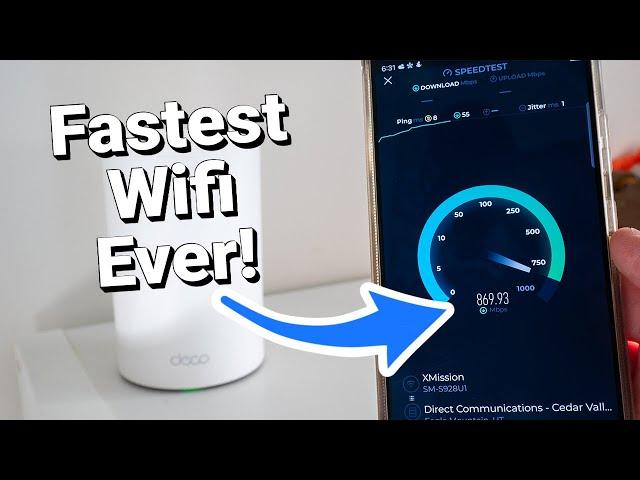 Wifi 7 is the Fastest Wifi Ever!!! TP-Link Deco BE63 Mesh WiFi 7