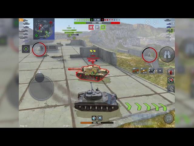 Новое управление для киберспортсменов, играем в блиц в 4 пальца WoT Blitz