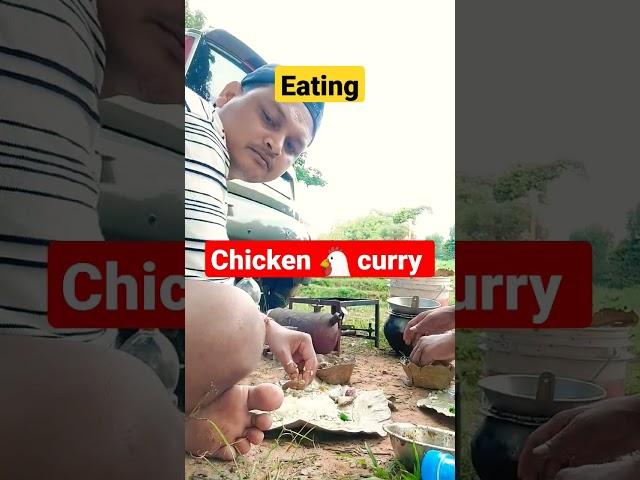 eating chicken  curry  //shortsvideos//ytshorts//Oye bhaina//youtubeshorts