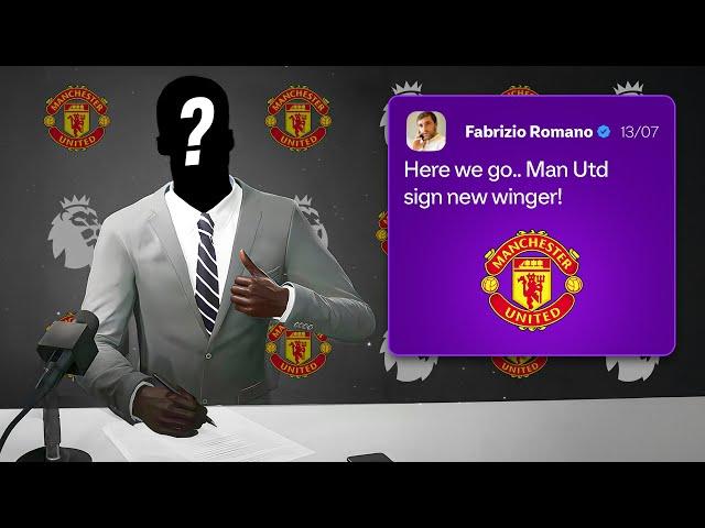 Here We Go...Big Signing with Man Utd in FC 25!