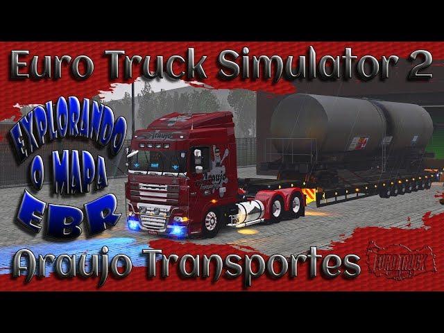  [ LIVE ] - Euro Truck Simulator 2 - Araujo Transportes em: Explorando o mapa Estradas do Brasil