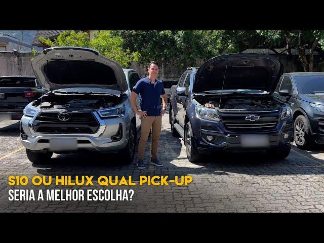 S10 ou Hilux qual pick-up seria a melhor escolha?