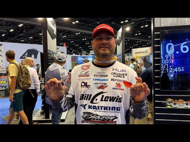 New Bill Lewis crankbaits with Cliff Crochet - ICAST 2023