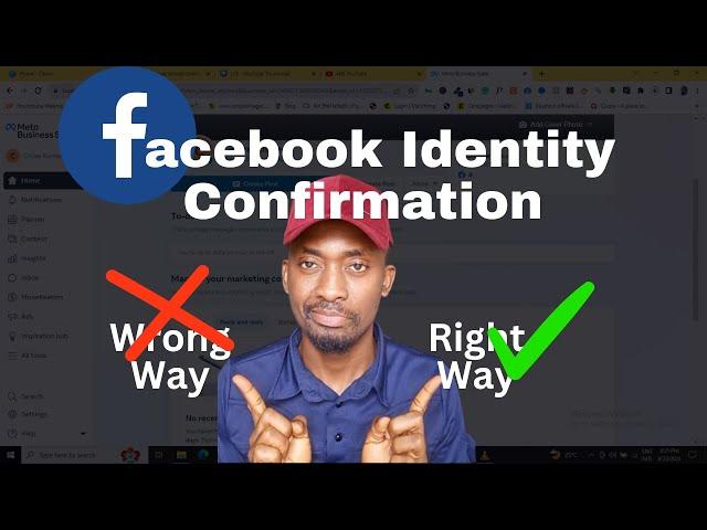 Facebook Identity Confirmation 2024 UPDATED | How To Confirm Identity On Facebook 2024 The Right Way