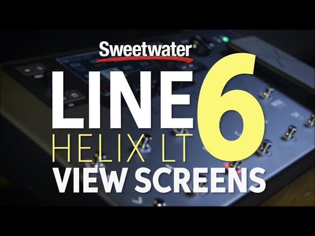 Line 6 Helix LT View Screens