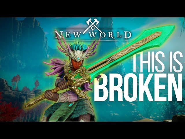 This Greatsword build is UNSTOPPABLE in New World