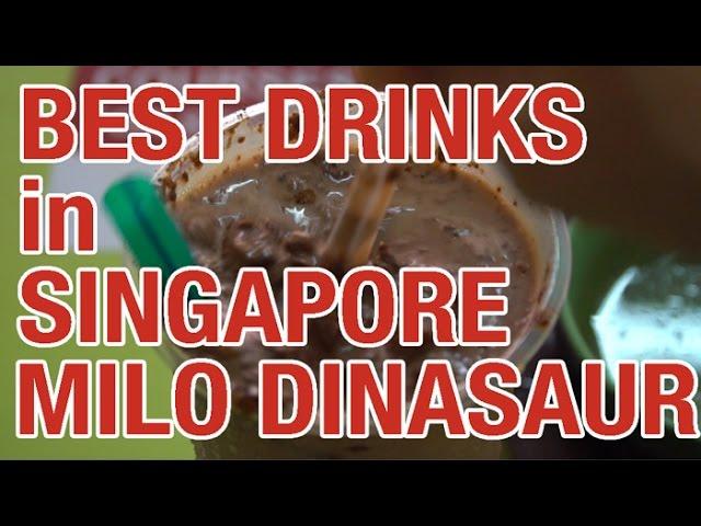 BEST DRINKS IN SINGAPORE: Milo Dinosaur