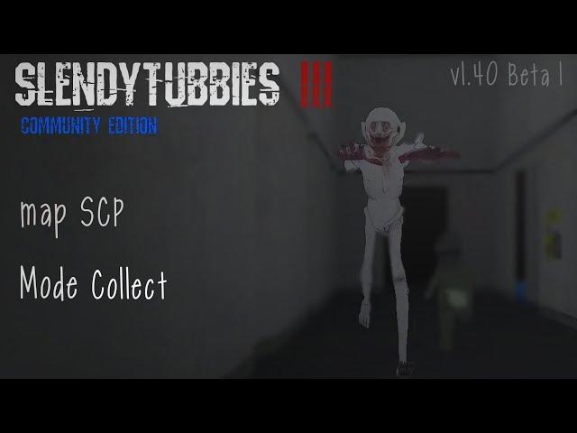 Slendytubbies 3 Community Edition - Map SCP | Mode Collect (Gameplay)