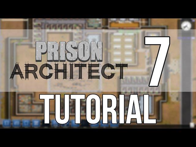 Prison Architect Tutorial Alpha 36 #7 | Health: Infirmary and Morgue | Nic 360