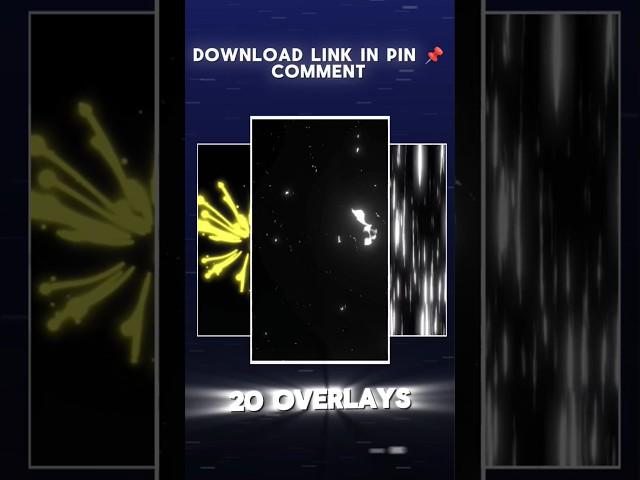 20+ FREE Overlays for Anime Edits!  | No Copyright | CapCut, AE & Alight Motion | Download Now!