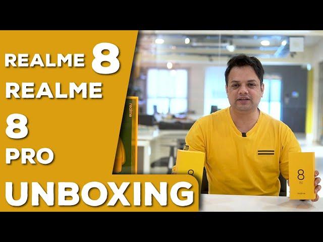 Realme 8 and Realme 8 Pro Unboxing and First Impressions in Pakistan