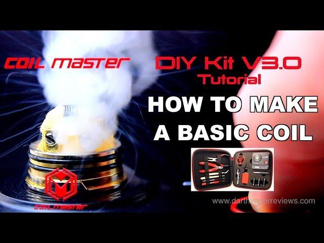 How To Build a Basic Coil | Coil Master DIY Kit V3.0 Review