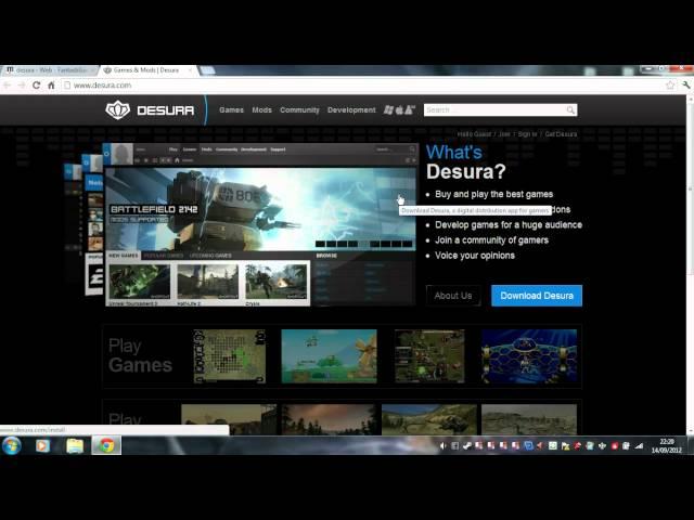 How to - SET UP DESURA!!!