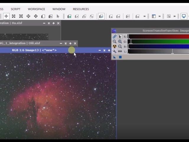 Stack and Combine Filters in PixInsight (Tutorial)