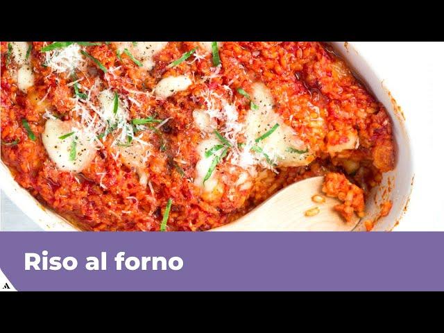 RISO AL FORNO AL POMODORO: semplice e saporito!