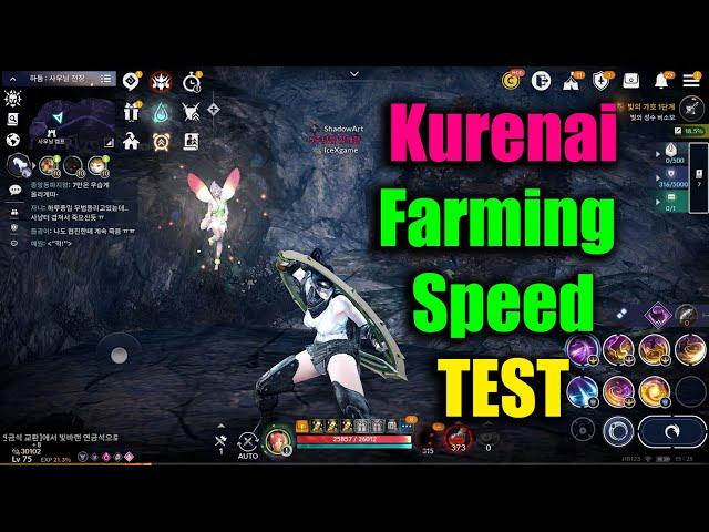 Black Desert Mobile Kurenai Farming Speed