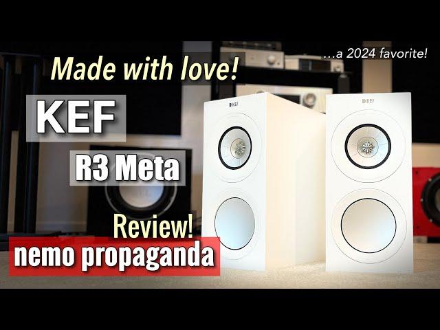 Everyone Loves It! KEF R3 Meta bookshelf speaker review!