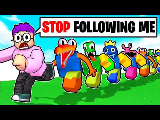 Can We Make 9,000,000,000 RAINBOW FRIENDS In ROBLOX NOOB TRAIN!? (FUNNY ROBLOX GAME!)