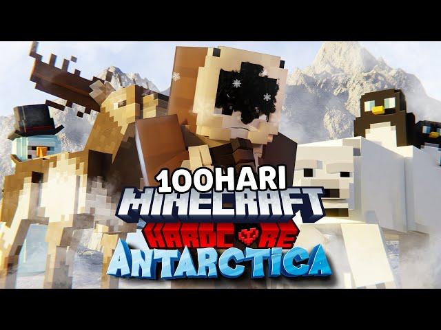 100 Days in Minecraft Antarctica ️