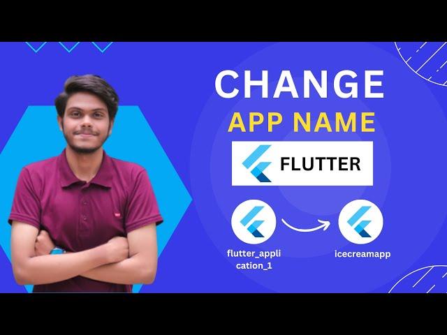 How to Change App Name in Flutter? | Android and iOS | vscode | Hindi/Urdu